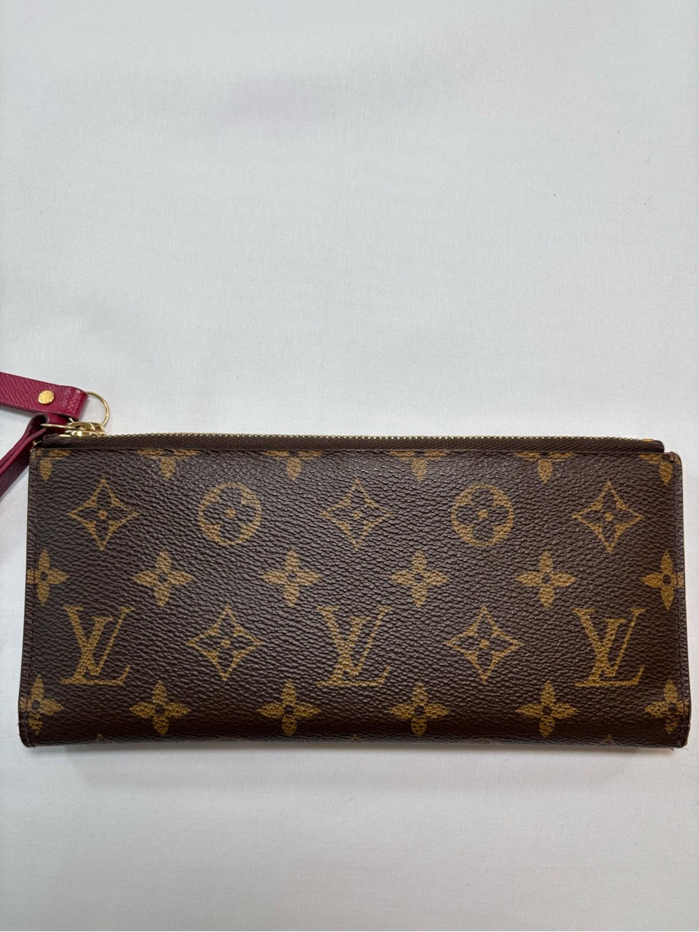 Louis Vuitton Monogram Adele Canvas Zip Wallet